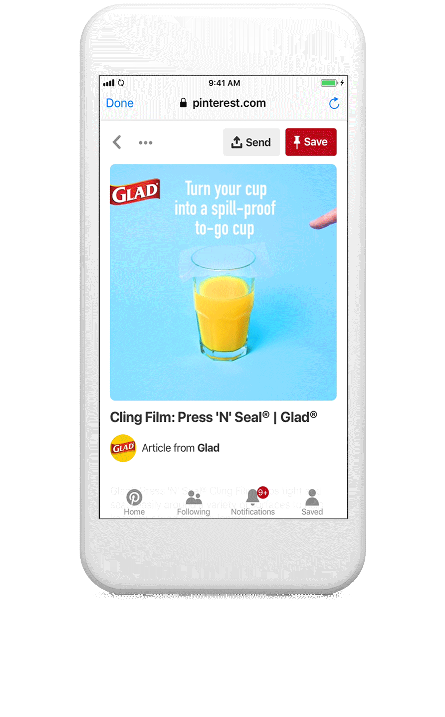 pinterest video ads